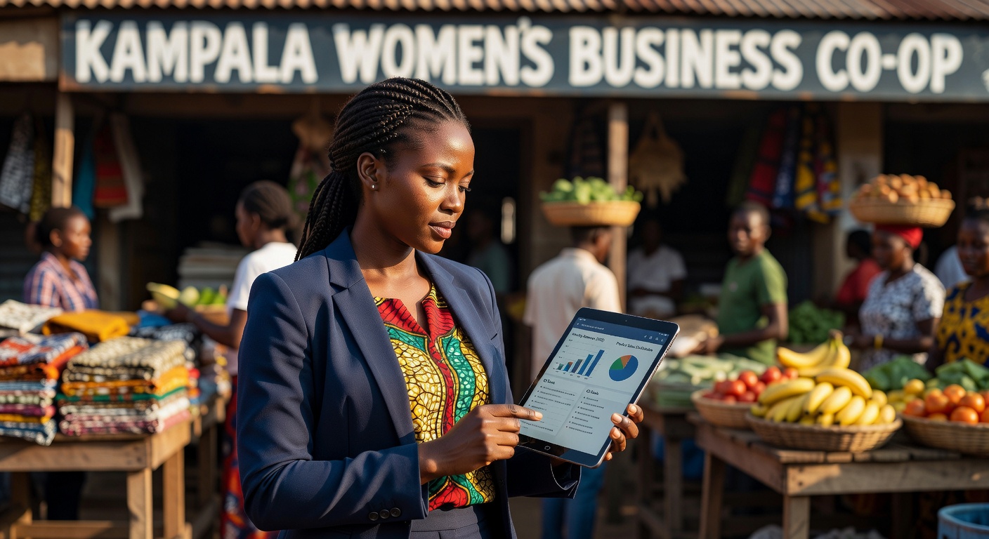 Ugandan woman entrepreneur